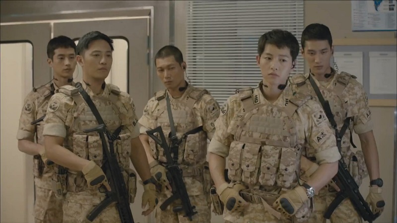 download descendants of the sun (season 1) korean series {hindi dubbed} 720p [350mb] hevc