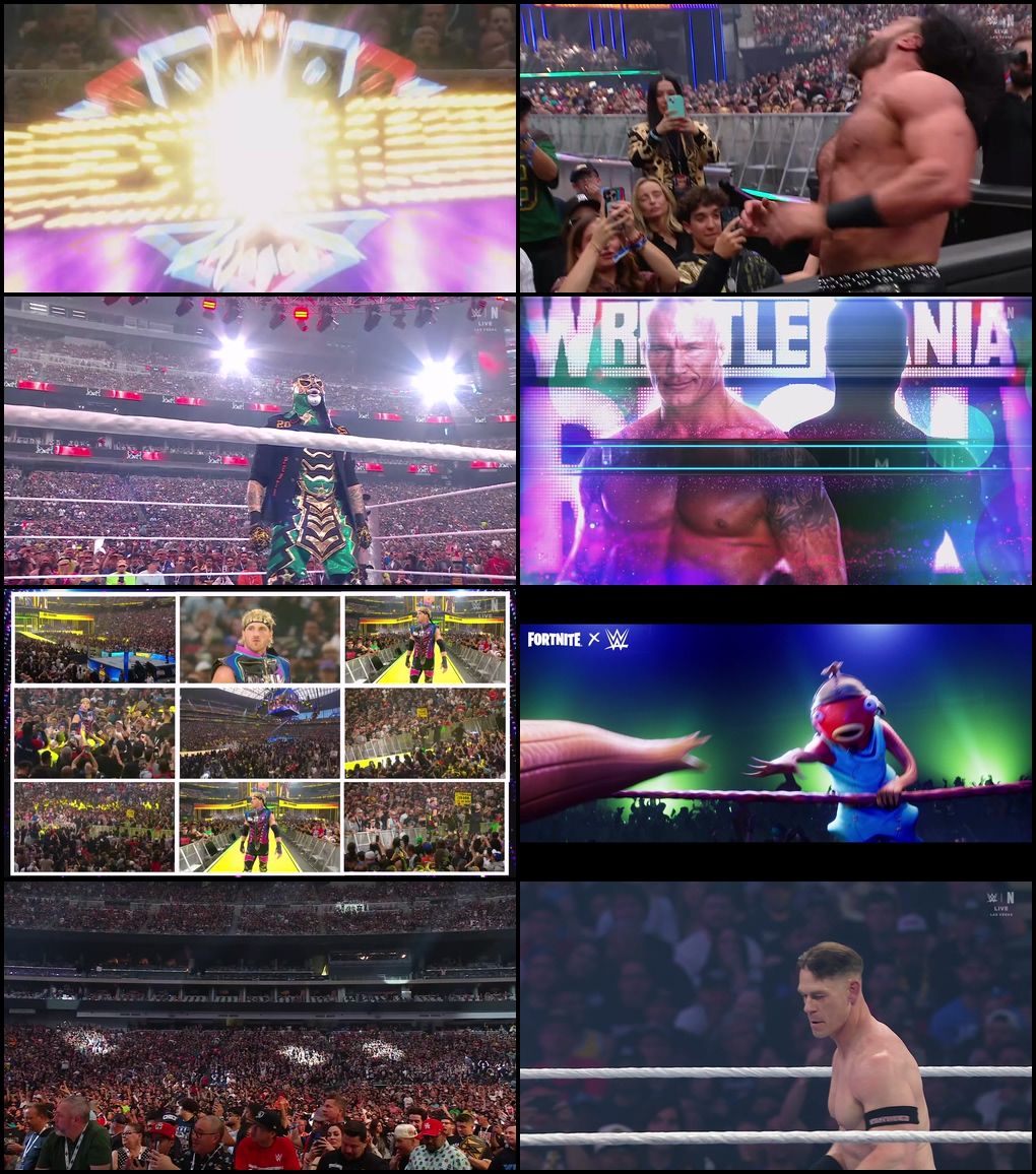 download wwe wrestlemania - 41 (2025) night one & night two dual audio [hindi dd2.0 & english] main event 480p | 720p | 1080p web-dl